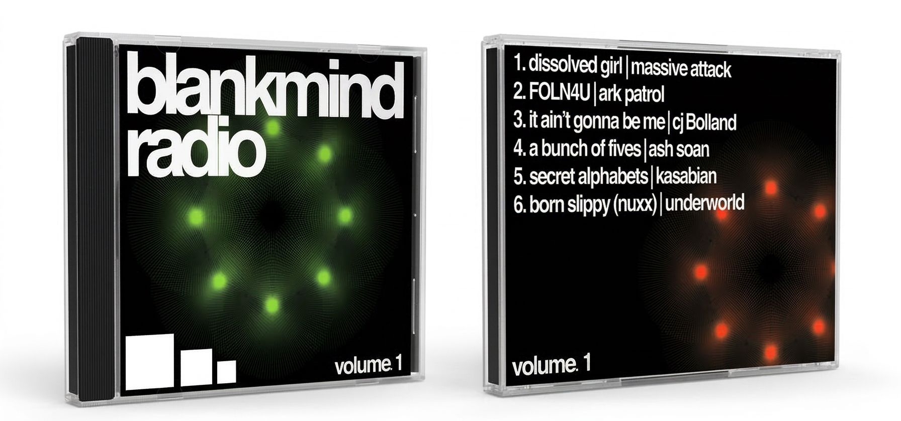 Blankmind Radio CD packaging